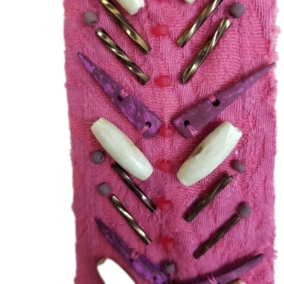 Free People Racerback Tank Top with Embellishments - Picture 4 of 6